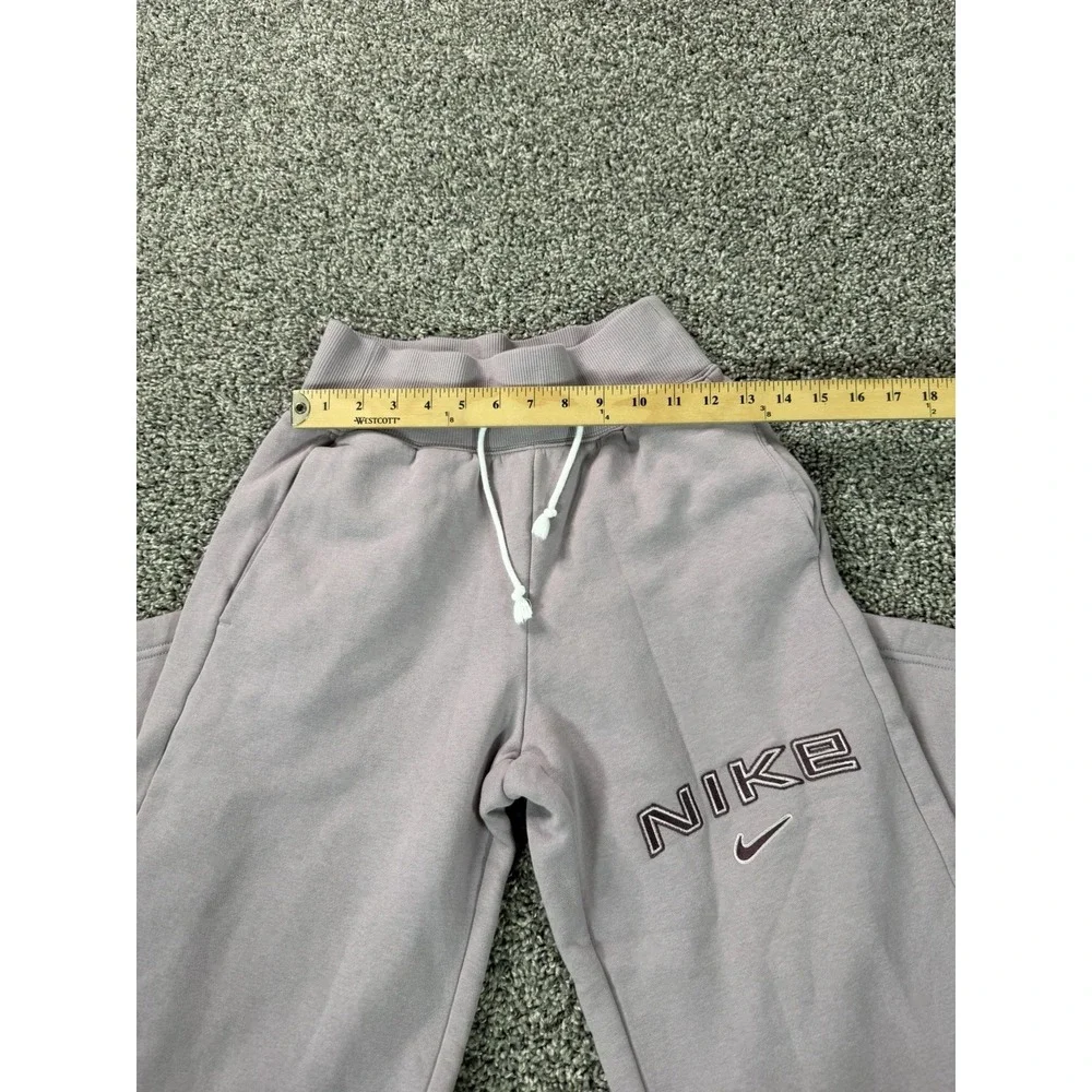 Nike Phoenix Fleece High Waisted Wide Leg Pants Women's Size XS Purple